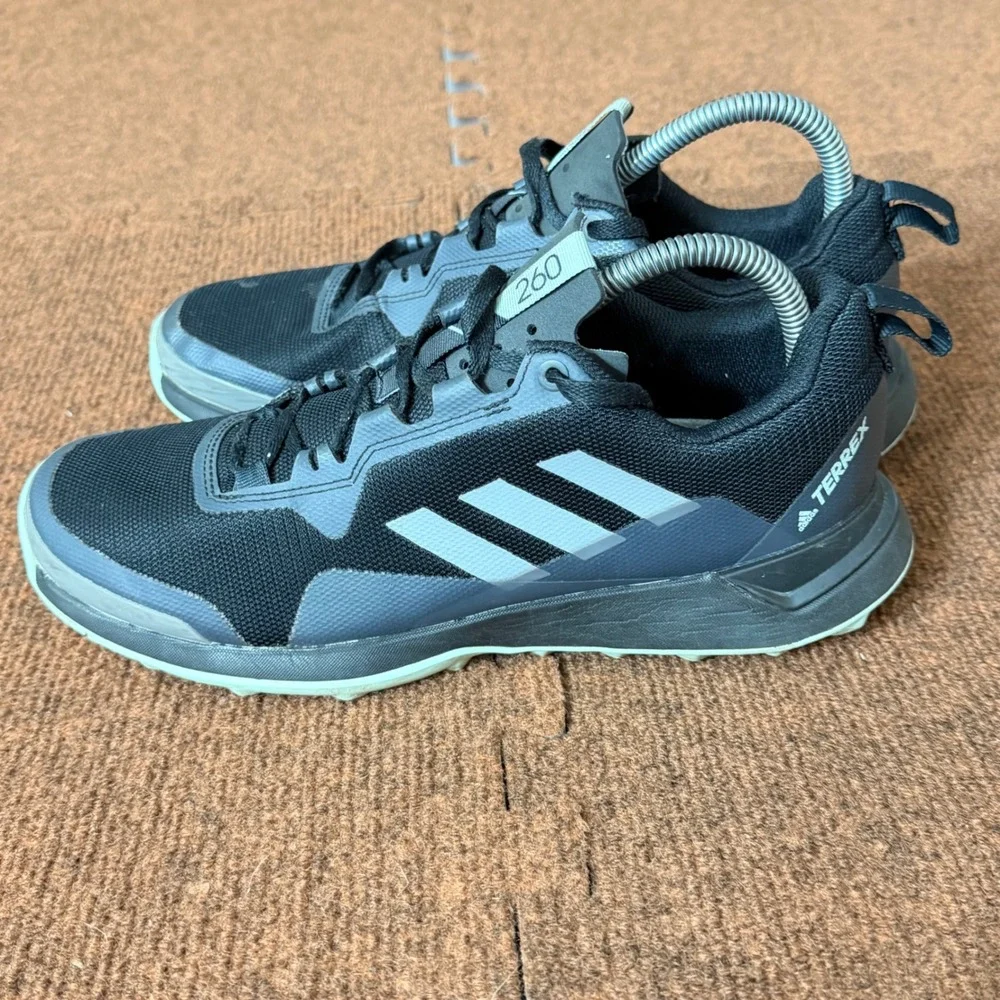 Adidas Terrex Agravic Speed Mens Trail Running Shoes Black Grey CQ1735 Size 8.5‎